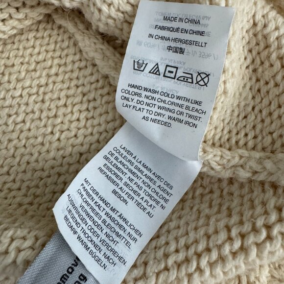 Madewell Fair Isle Sweater Small Wool Alpaca Blend Cozy Winter Knit S - Picture 9 of 9